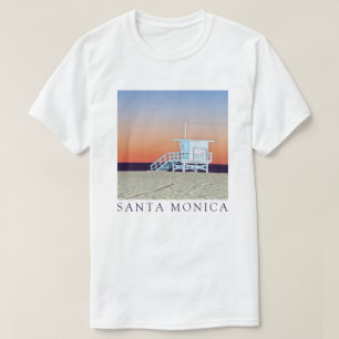 Santa Monica Beach   Los Angeles, Californië T-shirt