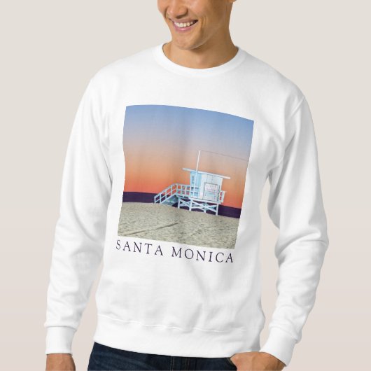 Santa Monica Beach | Los Angeles, Californië Trui (Voorkant)