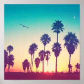 Santa Monica Beach Poster (Voorkant)