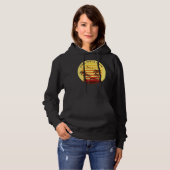 Santa Monica Beach Surfing Hoodie (Voorkant volledig)