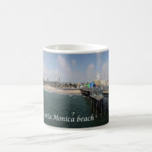 Santa Monica Beach - Verenigde Staten - Koffiemok