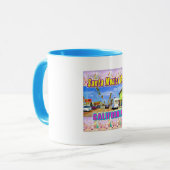 "Santa Monica Blvd 1" Cup Mok (Voorkant links)