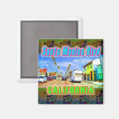 "Santa Monica Blvd 2" Magnet (Voorkant / Achterkant)