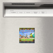 "Santa Monica Blvd 2" Magnet (Insitu (Vaatwasser))