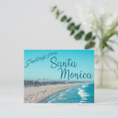 Santa Monica Briefkaart (Staand voorkant)