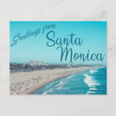 Santa Monica Briefkaart (Voorkant)