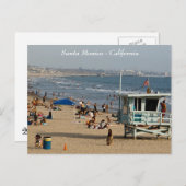 Santa Monica Briefkaart (Voorkant / Achterkant)