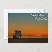 Santa Monica Briefkaart (Voorkant / Achterkant)