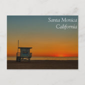 Santa Monica Briefkaart (Voorkant)