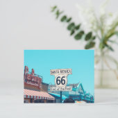 Santa Monica Briefkaart (Staand voorkant)