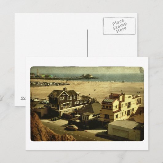 Santa Monica Briefkaart (Voorkant / Achterkant)