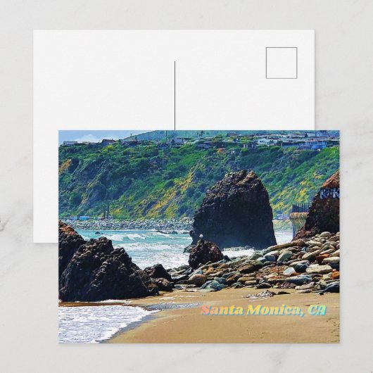 Santa Monica, CA Briefkaart (Voorkant / Achterkant)