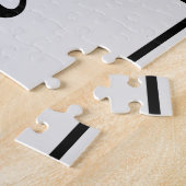 Santa Monica CA California Pier Silhouette Cali Legpuzzel (Zijkant)