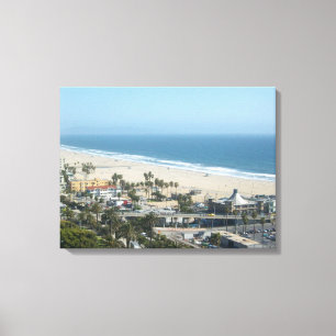 SANTA MONICA, CA CANVAS #1 AFDRUK