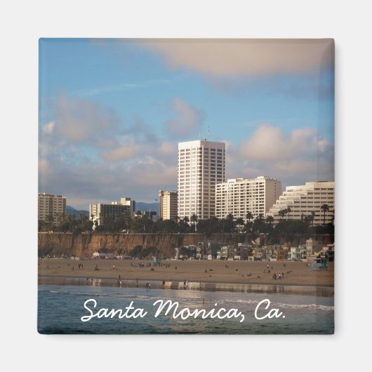Santa Monica, ca. magneet (Voorkant)