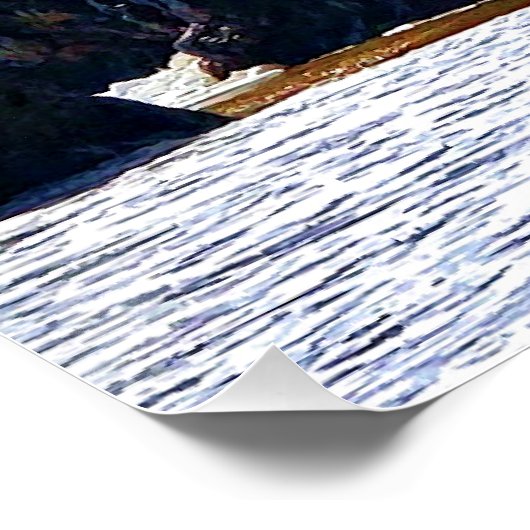 Santa Monica, CA Perfect Poster (Hoek)