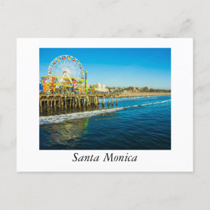 Santa Monica California Briefkaart