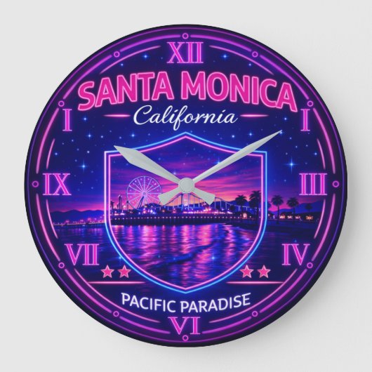 Santa Monica California Pier Grote Klok (Voorkant)