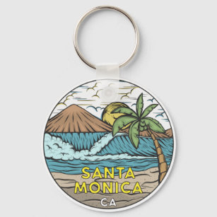 Santa Monica California  Sleutelhanger
