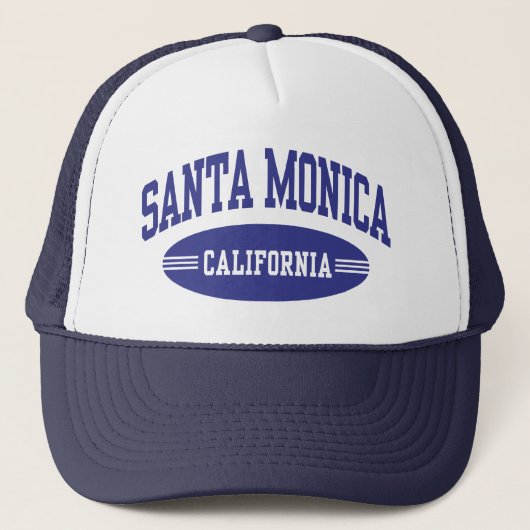 Santa Monica California Trucker Pet (Voorkant)
