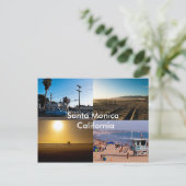 Santa Monica - Californië Briefkaart (Staand voorkant)