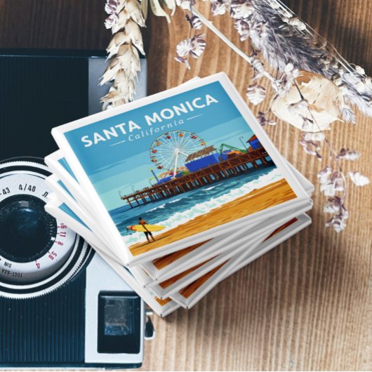  Santa Monica Californië Magneet