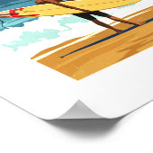 Santa Monica Californië Poster (Hoek)