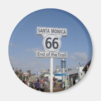 Santa Monica, Californië - RT 66 Magneet
