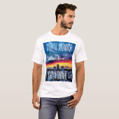 Santa Monica, Californië Short Sleeved T-shirt (Voorkant volledig)