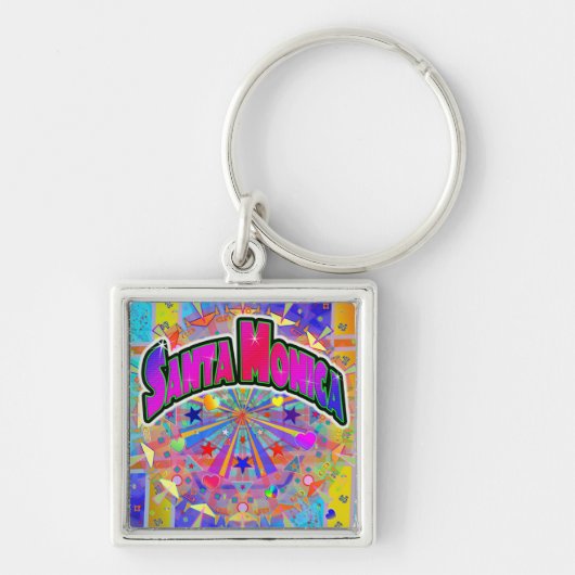 Santa Monica Cosmic Unity Sleutelhanger (Voorkant)