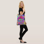 Santa Monica Cosmic Unity Tote Bag (Op model)