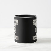 Santa Monica End van de Trail Route 66 Mok (Midden)