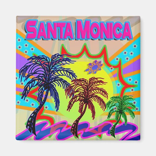 Santa Monica Eternal Magnet (Voorkant)
