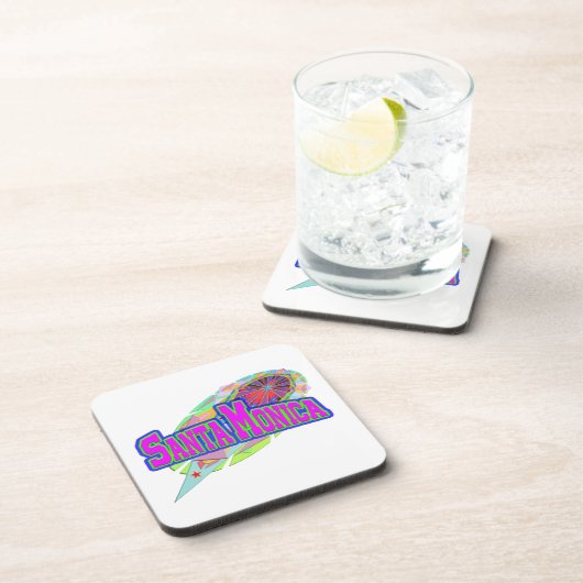 “Santa Monica” Future Coaster Bier Onderzetter (Rechterzijde)