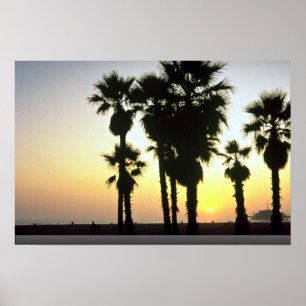 Santa Monica, Los Angeles, Californië, VS. Poster