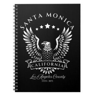 Santa Monica Los Angeles County California Antiek Notitieboek