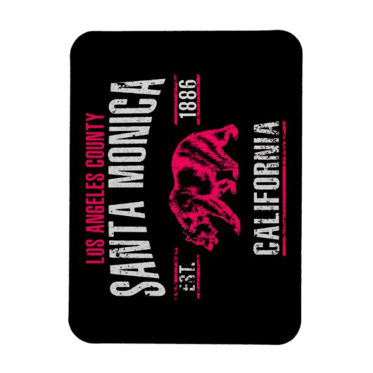 Santa Monica Magneet (Verticaal)