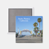 Santa Monica magneet! Magneet (Voorkant / Achterkant)