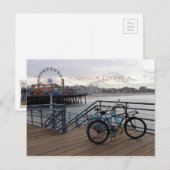 Santa Monica Morning Briefkaart! Briefkaart (Voorkant / Achterkant)