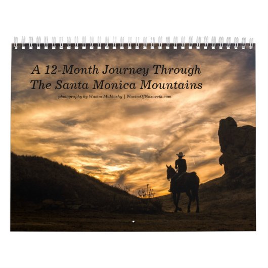Santa Monica Mountains - een kalender van Wasim (Hoes)