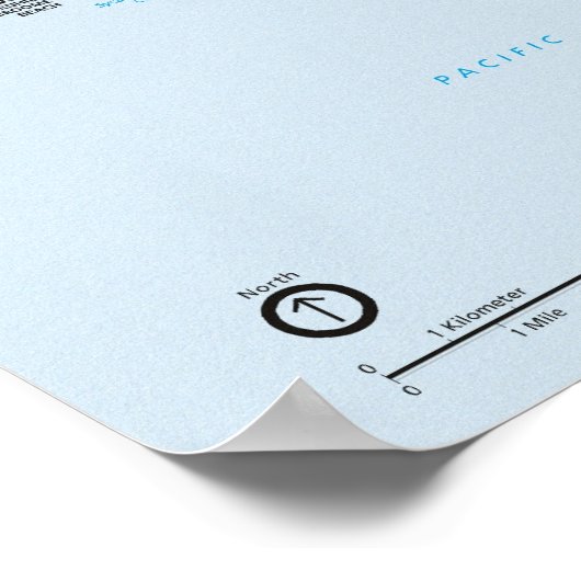 Santa Monica Mountains Nationaal Herstelgebied Poster (Hoek)