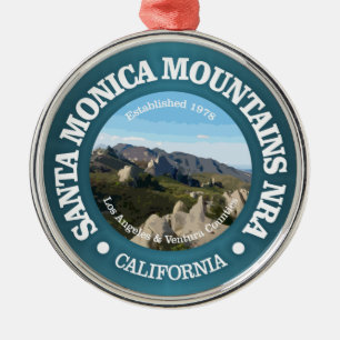 Santa Monica Mountains NRA Metalen Ornament