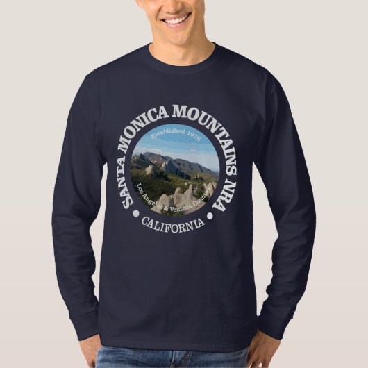Santa Monica Mountains NRA T-shirt (Voorkant)