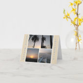 Santa Monica Notecard Kaart (Gele Bloem)