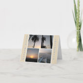 Santa Monica Notecard Kaart (Voorkant)