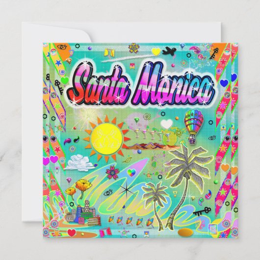 Santa Monica "Nu Era" Kaart (Voorkant)