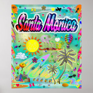 Santa Monica "Nu Era" Poster