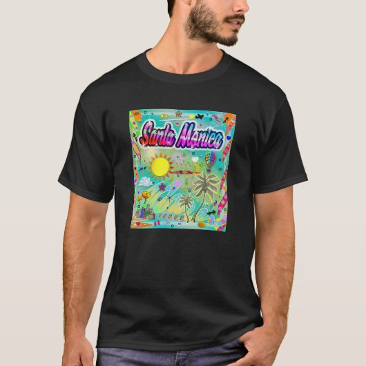 Santa Monica "Nu Era" T-shirt (Voorkant)