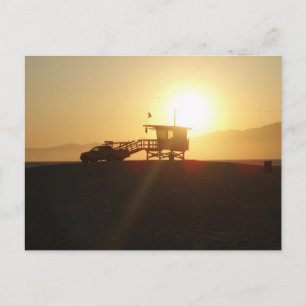 Santa Monica op Sunset Briefkaart