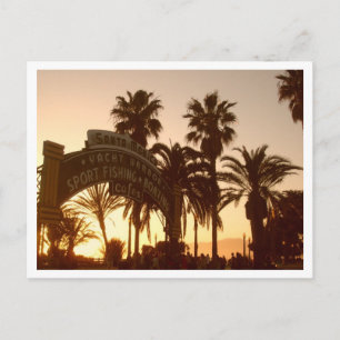 Santa Monica Pier Briefkaart